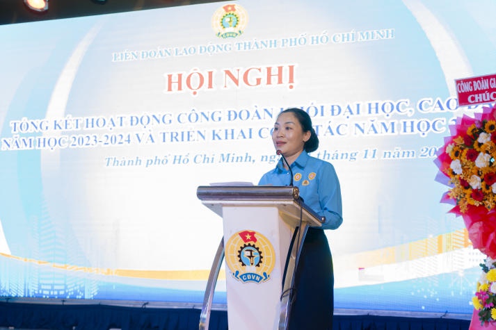 Công đoàn cơ sở HUTECH tham dự Hội nghị Tổng kết hoạt động công đoàn khối đại học, cao đẳng năm học 2023-2024 57