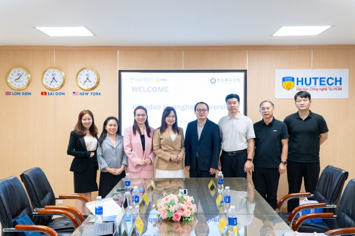 HUTECH làm việc với Qingdao Huanghai University (Trung Quốc), thúc đẩy hợp tác đào tạo tiếng Trung và giao lưu học thuật 27