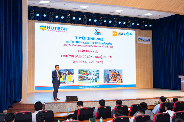Vi vu HUTECH, đoàn học sinh tỉnh Trà Vinh khám phá “Đại học GenZ” 52