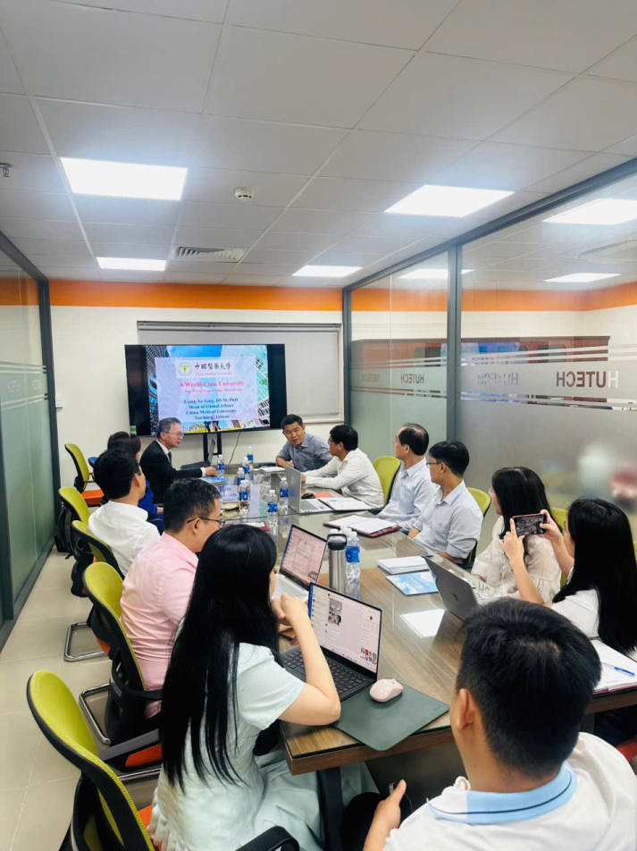 HUTECH mở rộng hợp tác với China Medical University (Đài Loan - Trung Quốc), thúc đẩy cơ hội học tập và nghiên cứu lĩnh vực Khoa học sức khỏe 70