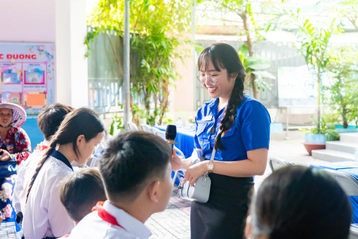 Kết nối cộng đồng, lan tỏa hoạt động xanh cùng sinh viên Khoa Tài chính - Thương mại 95