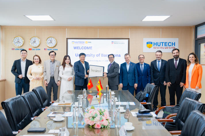 HUTECH kết nối University of Barcelona (Tây Ban Nha), mở rộng mạng lưới hợp tác giáo dục châu Âu 81