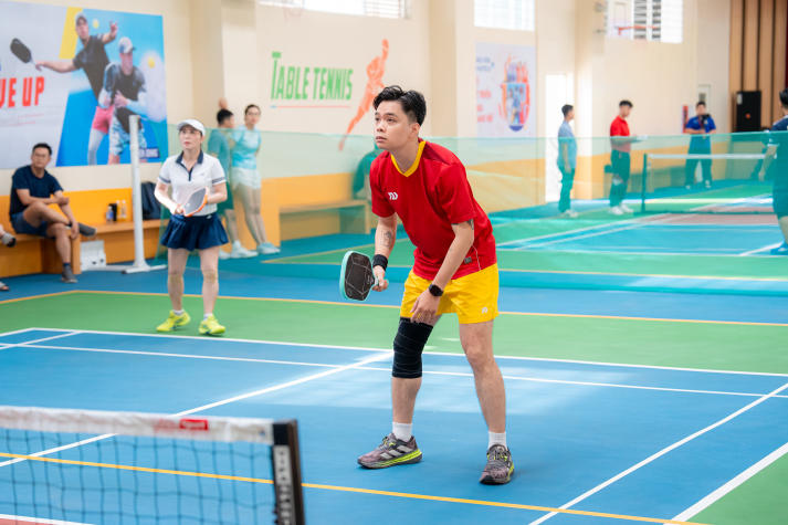 [Hội thao CB-GV-NV HUTECH 2025]: Bùng nổ Pickleball mùa đầu tiên với chiến thắng thuộc về TT.GDCT-QP - TT.GDTC 48