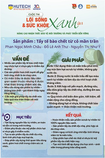 HUTECH-ers cùng bình chọn dự án yêu thích cuộc thi “Lối sống và sức khỏe xanh” lần 2 69