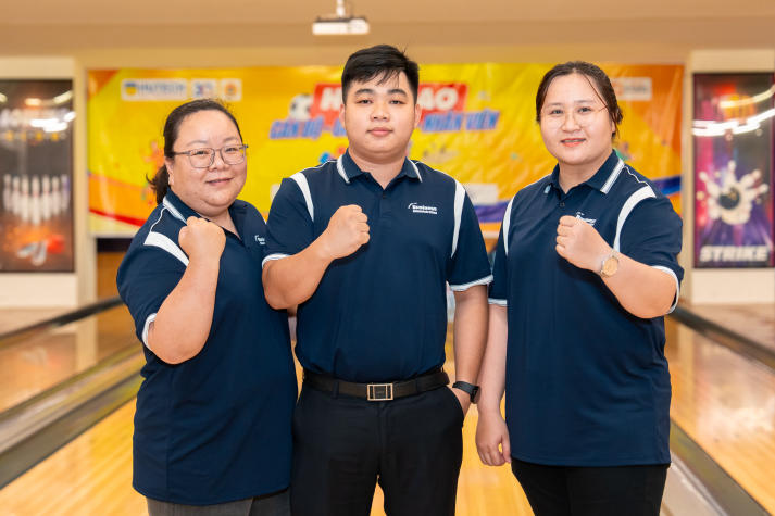 [Video] Liên quân VPT - VP.HĐT - P.NS - TT.KĐ-ĐBCL - BTT - TT.IT bảo vệ thành công ngôi vị vô địch Bowling 26
