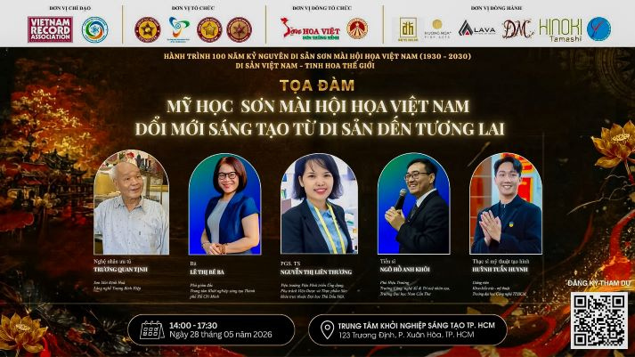 Khoa Kiến trúc - Mỹ thuật chung tay đưa di sản vào thời đại số, lan tỏa hành trình 100 năm sơn mài Việt Nam 49