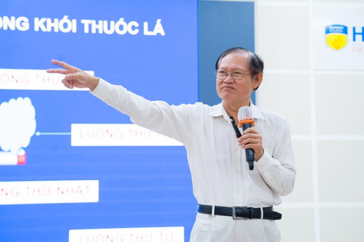 Sinh viên HUTECH sôi nổi tìm hiểu “Tác hại của thuốc lá và thuốc lá thế hệ mới đối với sức khoẻ của thanh thiếu niên” 97