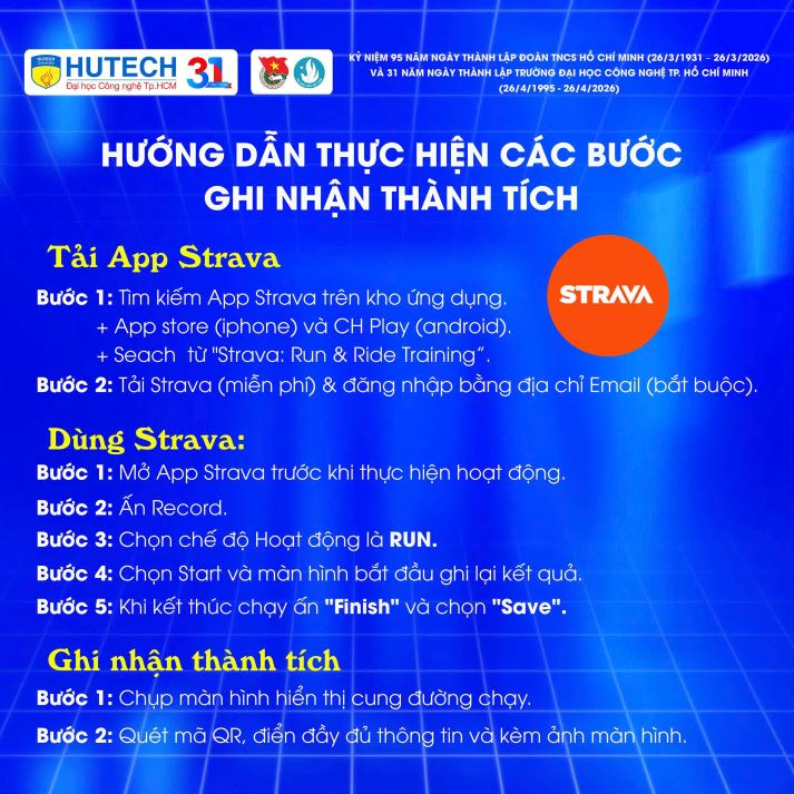 Đăng ký tham gia chạy Việt dã Sinh viên HUTECH 2026 52