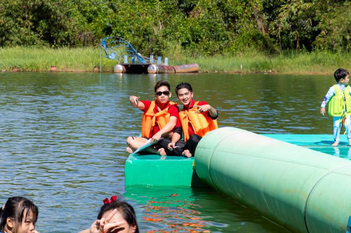 [Ảnh] Sinh viên Viện Văn hóa - Nghệ thuật - Thể thao khuấy động sức trẻ tại Hội trại kết nối CAS’s Camp 2026 54
