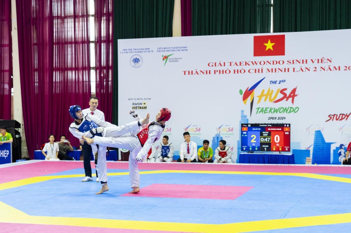 Đội tuyển Taekwondo HUTECH gặt hái 11 huy chương tại Giải Vô địch Taekwondo Sinh viên TP.HCM lần 2 năm 2024 204