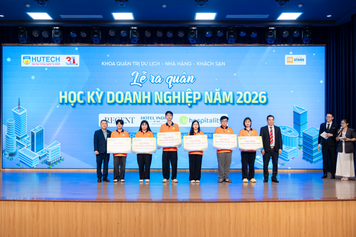 Khởi động Học kỳ doanh nghiệp 2026, sinh viên Quản trị Du lịch - Nhà hàng - Khách sạn sẵn sàng rèn nghề 67