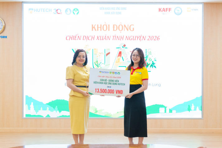 “Xuân Sắc Xanh” ý nghĩa cùng sinh viên Viện Khoa học Ứng dụng và Khoa Xây dựng 79