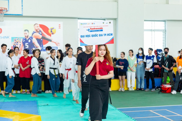 Hơn 200 vận động viên tranh tài sôi nổi tại Giải Taekwondo Sinh viên HUTECH mở rộng lần 1 51