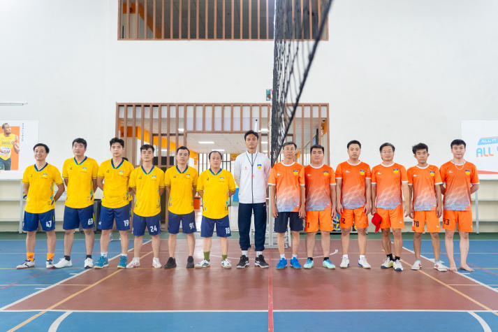 [Hội thao CB-GV-NV HUTECH 2025]: Bóng chuyền nam xác định 4 cái tên tiến vào Bán kết 16