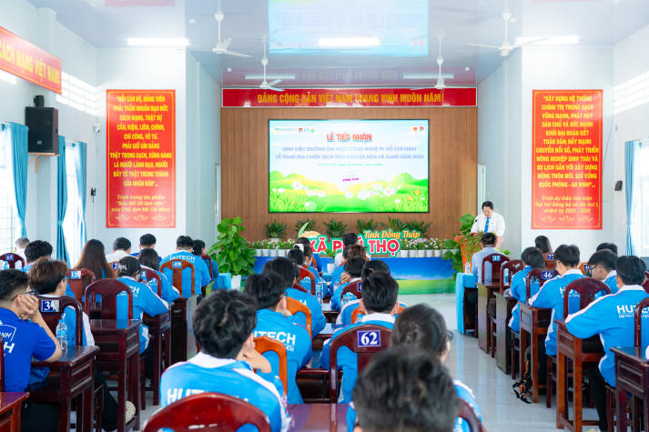 Chiến sĩ Mùa hè xanh HUTECH bắt tay thực hiện các công trình ý nghĩa tại Đồng Tháp và TP.HCM 9