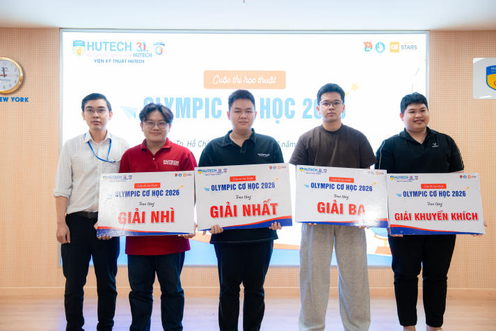 Sinh viên Viện Kỹ thuật “giải mã” bài toán thực tiễn tại Olympic Cơ học 2026 48