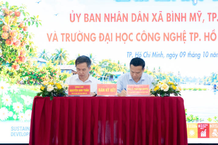 HUTECH hợp tác cùng xã Bình Mỹ kiến tạo hệ sinh thái nông nghiệp xanh, đổi mới sáng tạo 20