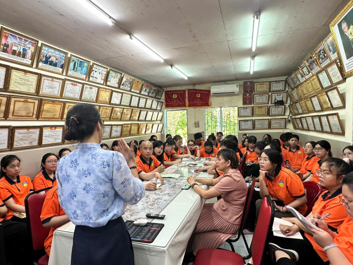 Sinh viên Tâm lý học trải nghiệm công tác hỗ trợ điều trị nghiện và chăm sóc sức khỏe tâm thần 43