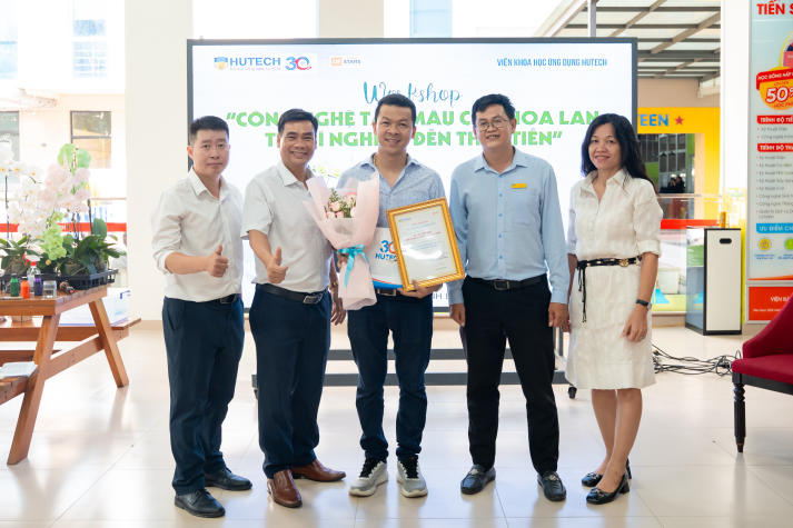 “Khoác áo mới” cho hoa lan: Hành trình sáng tạo của sinh viên Công nghệ sinh học 22