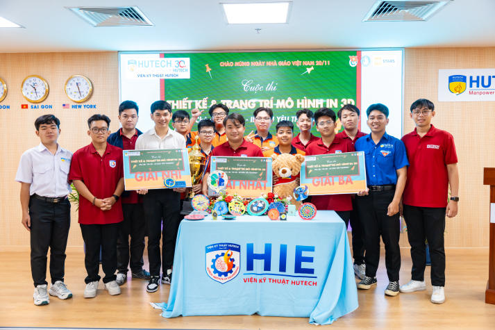 [Ảnh] “In 3D - In dấu yêu thương”: Sân chơi lan tỏa tinh thần tri ân 20/11 của sinh viên Viện Kỹ thuật 80