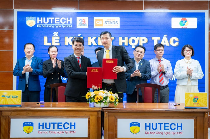 HUTECH ký kết MOU với 4 doanh nghiệp, rộng cơ hội học tập, việc làm cho sinh viên Khoa Tài chính - Thương mại 137