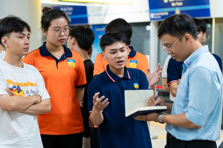 Khám phá ga Metro Bến Thành, sinh viên ngành Kỹ thuật xây dựng tiếp cận công trình ngầm giữa lòng thành phố 39
