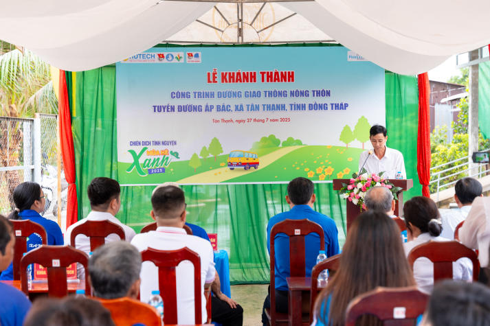 [Video] Khánh thành nhiều công trình ý nghĩa tại mặt trận Mùa hè xanh Đồng Tháp 2025 96