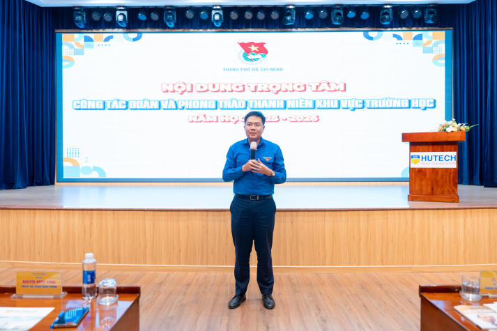 HUTECH tập huấn cán bộ Đoàn - Hội chủ chốt năm học 2025-2026, hun đúc bản lĩnh cho sinh viên 10