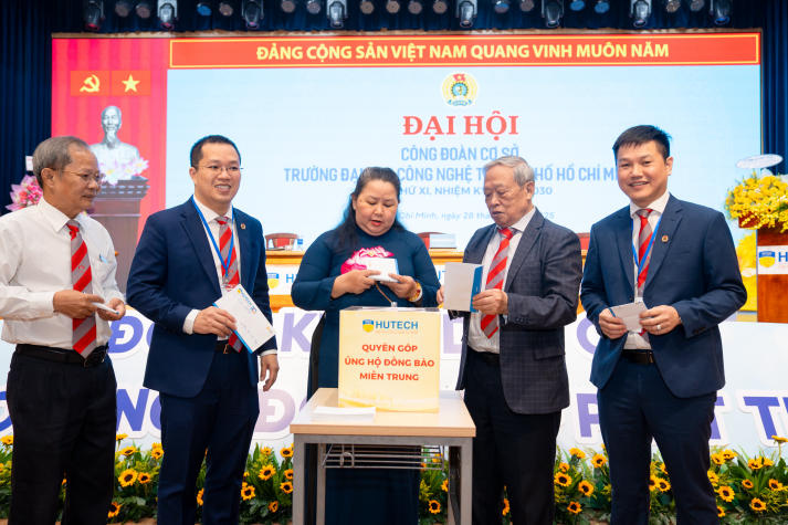 Đại hội Công đoàn HUTECH khóa XI, nhiệm kỳ 2025-2030: Khát vọng đổi mới, hướng đến tổ chức vững mạnh 306