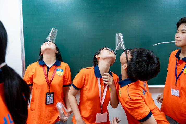 HUTECH Mission 2025: Bước khởi đầu ý nghĩa cho tân sinh viên Khoa Tài chính - Thương mại 56