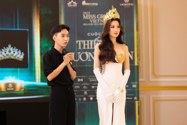 Nam sinh Truyền thông lọt top 10 cuộc thi Thiết kế vương miện Miss Grand Vietnam 2025 35