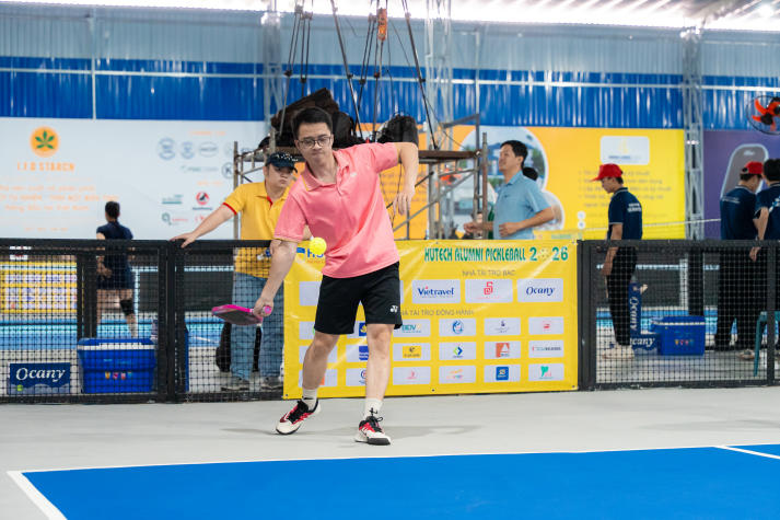 Giải Pickleball giao lưu HUTECH 2026: 189 trận cầu bùng nổ, thắt chặt kết nối cựu sinh viên và doanh nghiệp 17