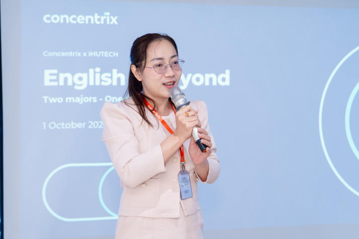 Tân sinh viên I-HUTECH sớm định hình hành trang nghề nghiệp tại Concentrix 97