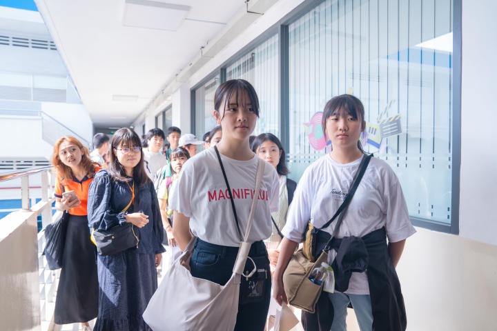 Học sinh Trường THPT Nishiyamato (Nhật Bản) khám phá văn hóa gia đình Việt Nam cùng sinh viên HUTECH 66