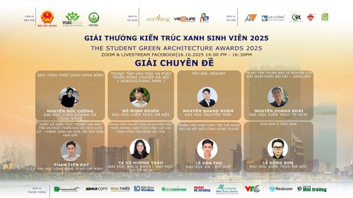 Sinh viên Kiến trúc đạt 02 giải thưởng tại Kiến trúc Xanh Sinh viên 2025 - SGA2025 28