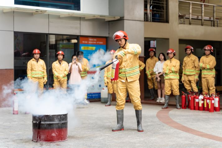 HUTECH sẽ tổ chức diễn tập phòng cháy chữa cháy tại Sai Gon Campus vào sáng 17/8 9