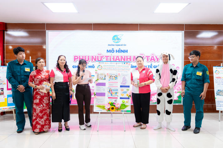 HUTECH đồng hành cùng phụ nữ phường Thạnh Mỹ Tây phát triển tư duy đổi mới sáng tạo và khởi nghiệp 204