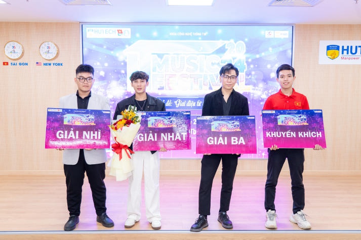 IT Music Festival 2024 - Nơi tỏa sáng tài năng âm nhạc của IT-ers HUTECH 188
