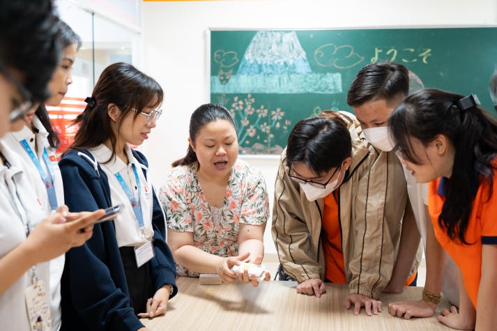Ngày hội văn hóa Nhật Bản mang đến nhiều trải nghiệm ngoại ngữ thú vị cho sinh viên VJIT HUTECH 89
