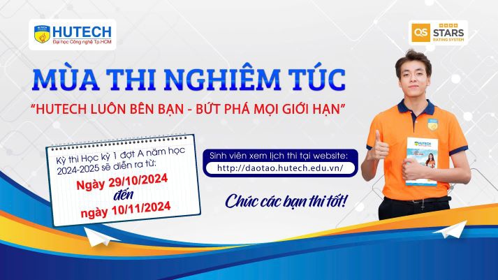 Sinh viên HUTECH tự hào lan toả nét đẹp thương hiệu “Mùa thi nghiêm túc” 12