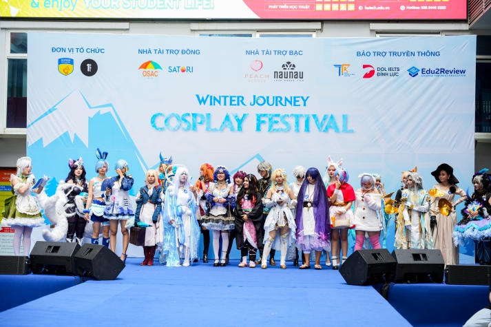 "Cosplay Festival - Winter Journey 2023" - graduation project of Multimedia Communication students 60