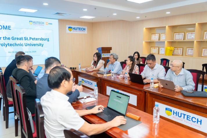 HUTECH trao đổi hợp tác với Peter the Great St.Petersburg Polytechnic University (Nga) trong đào tạo và nghiên cứu công nghệ 49