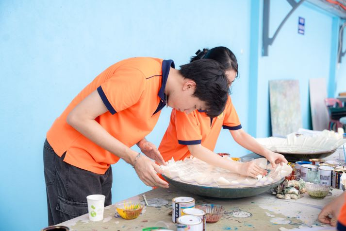 Sinh viên Kiến trúc - Mỹ thuật lan tỏa vẻ đẹp sơn mài Việt qua Hành trình “Kỷ nguyên di sản” 87