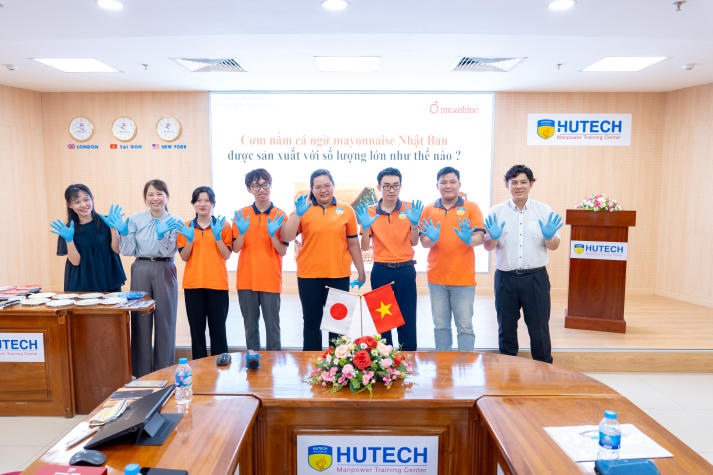 Sinh viên HUTECH học hỏi kiểm soát chất lượng trong sản xuất thực phẩm và tìm kiếm cơ hội thực tập tại Nhật Bản 130