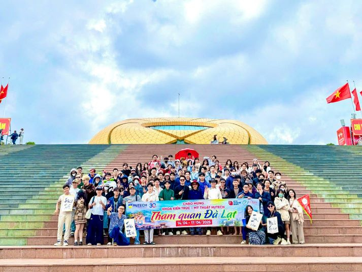 Sinh viên ngành Thiết kế thời trang khám phá bản sắc dân tộc qua hành trình kiến tập tại Lâm Đồng 100