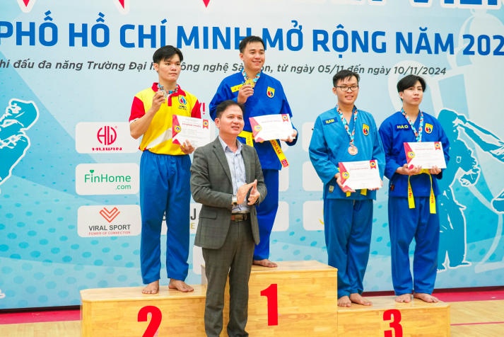 Đội tuyển Vovinam HUTECH đạt thành tích “khủng” tại Giải Vô địch Vovinam Sinh viên TP.HCM mở rộng năm 2024 43