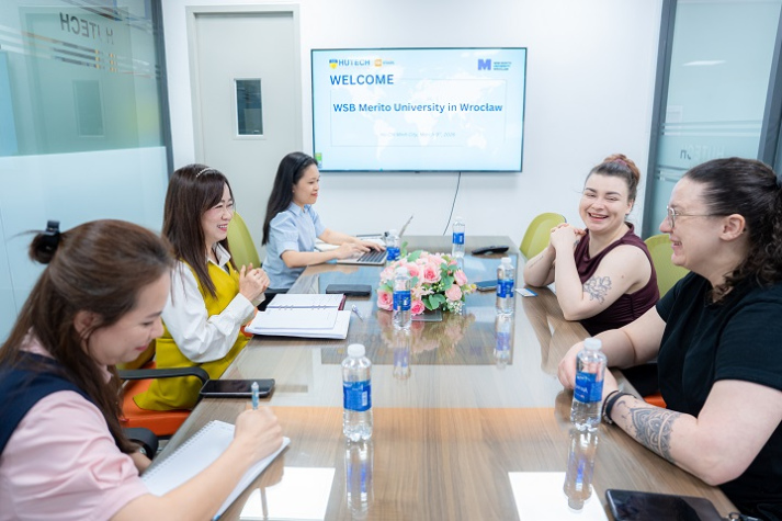 Tiếp nối hành trình kiến tạo tri thức xuyên biên giới: HUTECH ký kết thỏa thuận Erasmus+ với WSB Merito University in Wrocław 9