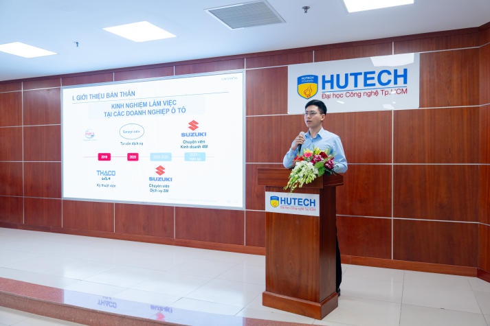 [Video] HUTECH nhận tài trợ xe máy thực hành và ký kết hợp tác cùng Công ty TNHH Việt Nam Suzuki 150