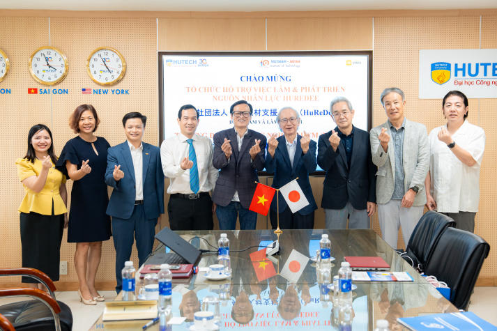 HUTECH thúc đẩy hợp tác với HuReDee, tăng cường cơ hội thực tập và việc làm tại Nhật Bản cho sinh viên 83