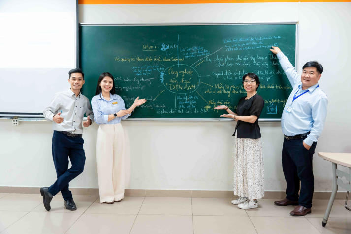 VJIT nâng cao năng lực giảng dạy cho giảng viên qua tập huấn học phần “Tư duy thiết kế dự án” 108